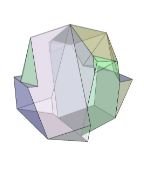 Choose the correct form that gets hidden in the merger of the objects