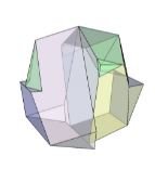 Choose the correct form that gets hidden in the merger of the objects